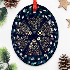 Design Background Modern Ornament (oval Filigree) by Mariart