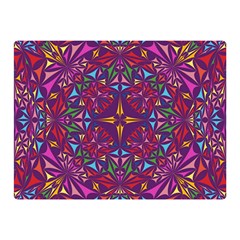 Kaleidoscope Triangle Pattern Double Sided Flano Blanket (mini)  by Mariart
