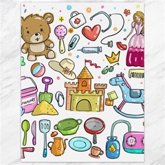 Baby Equipment Child Sketch Hand Canvas 12  X 16  by Pakrebo