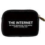 The Internet Digital Camera Leather Case Back