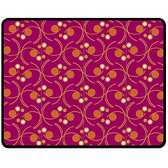 Pattern Wallpaper Seamless Abstract Fleece Blanket (medium)  by Pakrebo