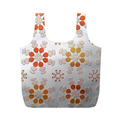 Wallpaper Pattern Abstract Full Print Recycle Bag (m) by Pakrebo