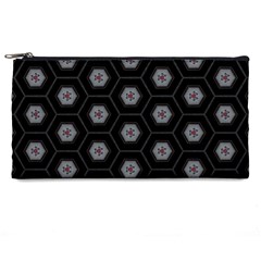 Geometric Pattern - Black Pencil Cases by WensdaiAmbrose