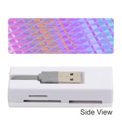 Diagonal Line Design Art Memory Card Reader (stick) by LoolyElzayat