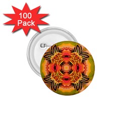 Fractals Graphic Fantasy Colorful 1 75  Buttons (100 Pack)  by Pakrebo
