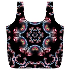 Ornament Kaleidoscope Full Print Recycle Bag (xl) by Pakrebo