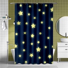 Twinkle Shower Curtain 48  X 72  (small)  by WensdaiAmbrose