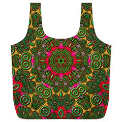 Background Image Pattern Full Print Recycle Bag (xl) by Pakrebo