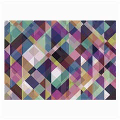 Geometric Sense Large Glasses Cloth (2-side) by WensdaiAmbrose