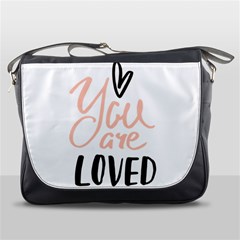 You Are Loved Messenger Bag by alllovelyideas