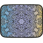 Tile Design Art Mosaic Pattern Double Sided Fleece Blanket (Mini)  35 x27  Blanket Front
