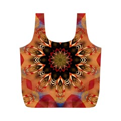 Abstract Kaleidoscope Design Full Print Recycle Bag (m) by Pakrebo