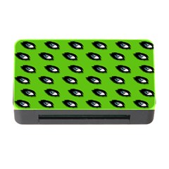 Eyes Green Memory Card Reader With Cf by snowwhitegirl