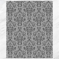 Victorian Paisley Grey Canvas 16  X 20  by snowwhitegirl