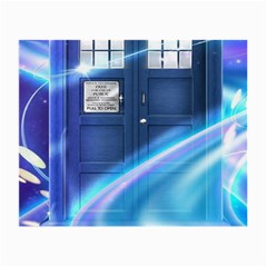 Tardis Space Small Glasses Cloth (2-side) by Sudhe