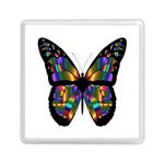 Abstract Animal Art Butterfly Memory Card Reader (Square) Front