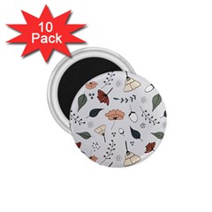 Grey Toned Pattern 1 75  Magnets (10 Pack)  by Sudhe