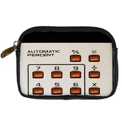 Vintage Calculator Digital Camera Leather Case by Sudhe