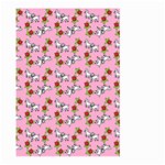 Lamb Pattern Pink Large Garden Flag (Two Sides) Back