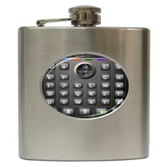 Scientific Solar Calculator Hip Flask (6 Oz) by Sudhe