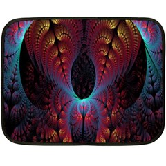Abstract Abstracts Geometric Double Sided Fleece Blanket (mini)  by Sudhe
