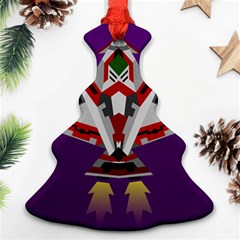 Toy Plane Outer Space Launching Ornament (christmas Tree)  by Sudhe