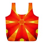 Digital Art Art Artwork Abstract Full Print Recycle Bag (L) Back