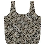 Cyber Punk Pattern Design Full Print Recycle Bag (XL) Back