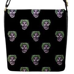 Creepy Zombies Motif Pattern Illustration Flap Closure Messenger Bag (s) by dflcprintsclothing
