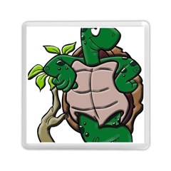 Amphibian Animal Cartoon Reptile Memory Card Reader (square) by Sudhe