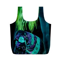 Digital Art Woman Body Part Photo Full Print Recycle Bag (m) by dflcprintsclothing