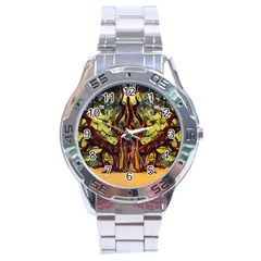 Tree Monster Maestro Landscape Stainless Steel Analogue Watch by Pakrebo