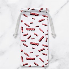 Funny Bacon Slices Pattern Infidel Red Meat Jewelry Bag by genx