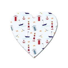 Thème Marin - Sea Heart Magnet by alllovelyideas