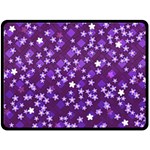 Textile Cross Pattern Square Fleece Blanket (Large)  80 x60  Blanket Front