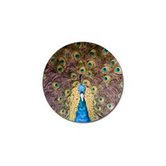 Peacock Feather Peacock Feather Golf Ball Marker (10 Pack) by Pakrebo