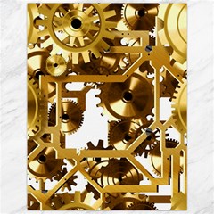 Cogs Gears Tiling Cogwheel Canvas 12  X 16  by Pakrebo