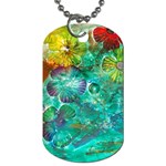 Underwater Summer Dog Tag (Two Sides) Back