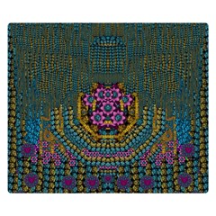 The  Only Way To Freedom And Dignity Ornate Double Sided Flano Blanket (small)  by pepitasart