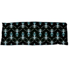 Seamless Pattern Background Black Body Pillow Case (dakimakura) by HermanTelo