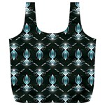 Seamless Pattern Background Black Full Print Recycle Bag (XL) Front