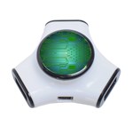 Board Conductors Circuits 3-Port USB Hub Front
