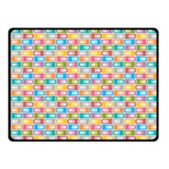 Seamless Pattern Background Abstract Rainbow Fleece Blanket (small) by HermanTelo