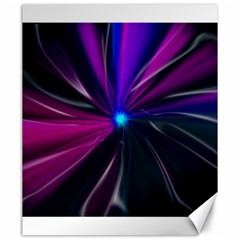 Abstract Background Lightning Canvas 20  X 24  by HermanTelo