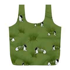 Sheep Lambs Full Print Recycle Bag (l) by HermanTelo