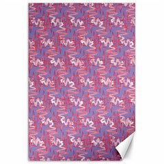 Pattern Abstract Squiggles Gliftex Canvas 20  X 30  by HermanTelo