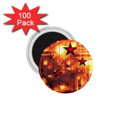 Star Radio Light Effects Magic 1 75  Magnets (100 Pack)  by HermanTelo