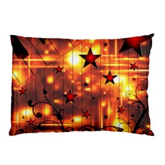 Star Radio Light Effects Magic Pillow Case by HermanTelo