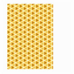 Pattern Halloween Pumpkin Color Large Garden Flag (two Sides) by HermanTelo