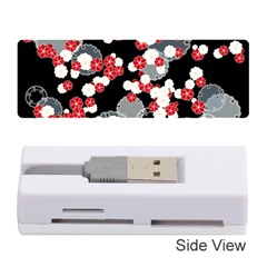 Plum Snow Ring Memory Card Reader (stick) by HermanTelo